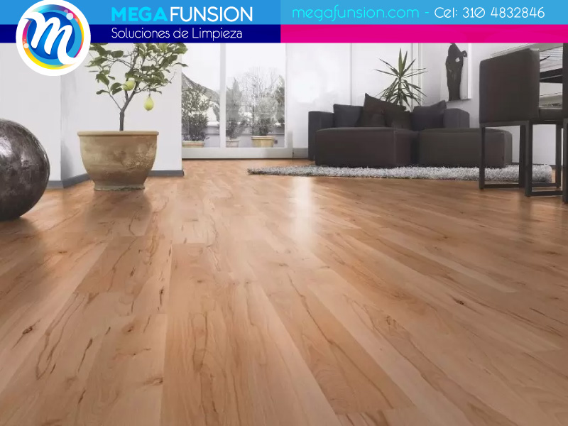 Pulido y sellado de piso de madera flotante Bogotá